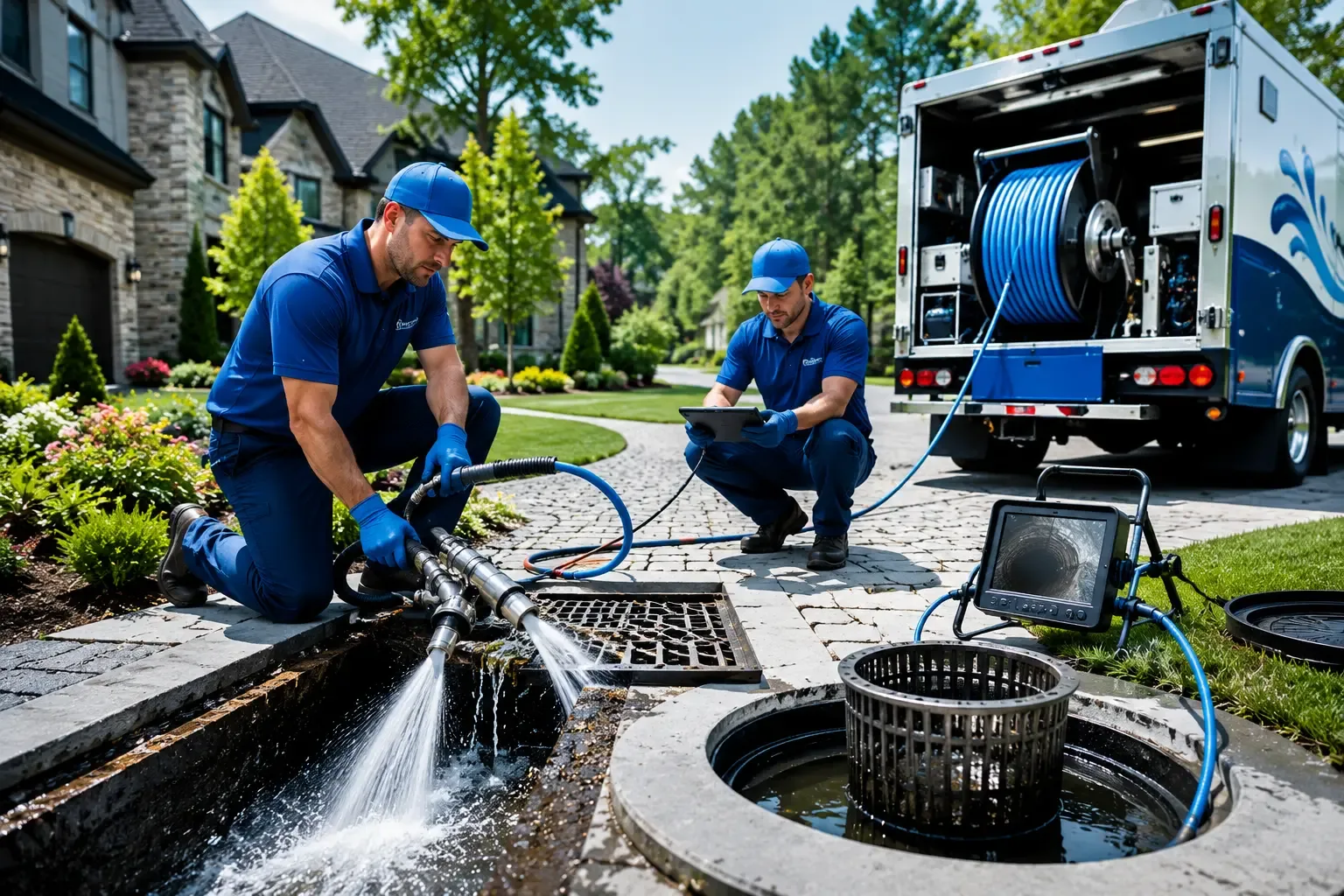 Local outdoor drain cleaning professionals in Voltaire, ND